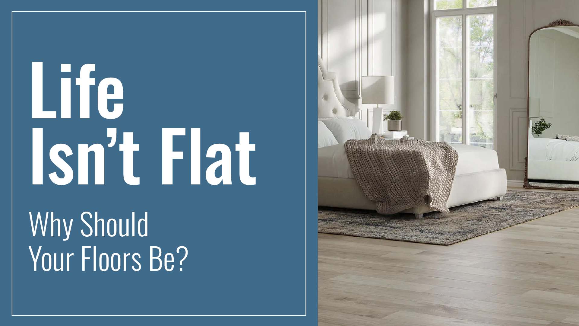 Textured Floors: Life Isn't Flat. Why Should Your Floors Be?