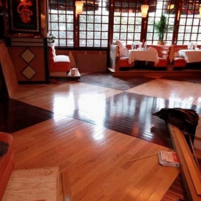 Custom Hardwood Pattern