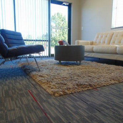 Patcraft Modular Carpet Tile - Collection is Visual Energy, Style is Vivid - 10302 and Color is Night Sky - 00530