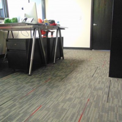 image-51Patcraft Modular Carpet Tile - Collection is Visual Energy, Style is Vivid - 10302 and Color is Night Sky - 00530