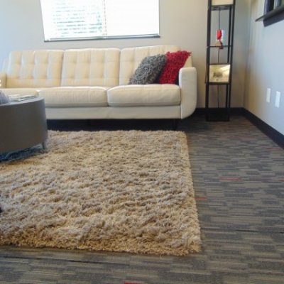 Patcraft Modular Carpet Tile - Collection is Visual Energy, Style is Vivid - 10302 and Color is Night Sky - 00530
