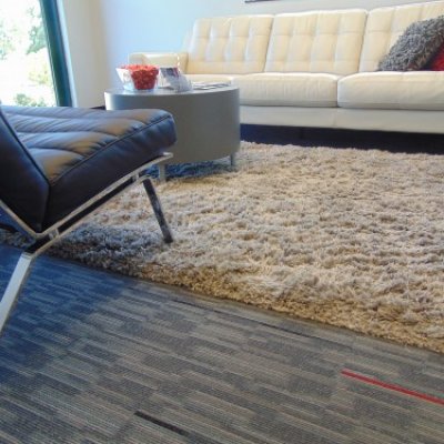 Patcraft Modular Carpet Tile - Collection is Visual Energy, Style is Vivid - 10302 and Color is Night Sky - 00530